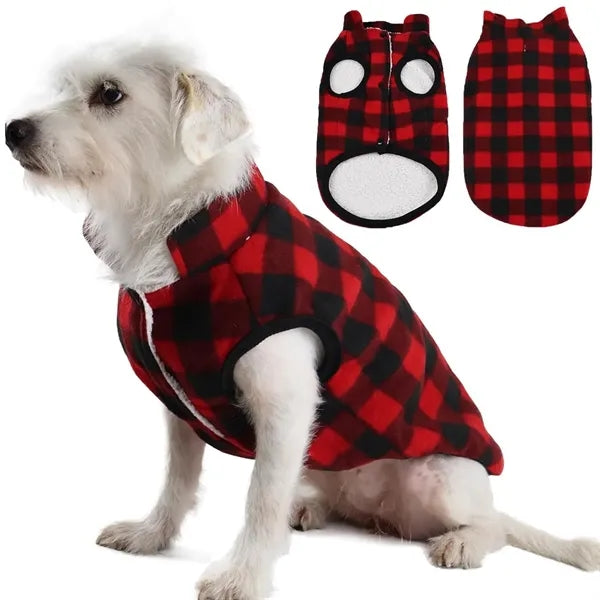 Polar Fleece Padded Jacket for Dog