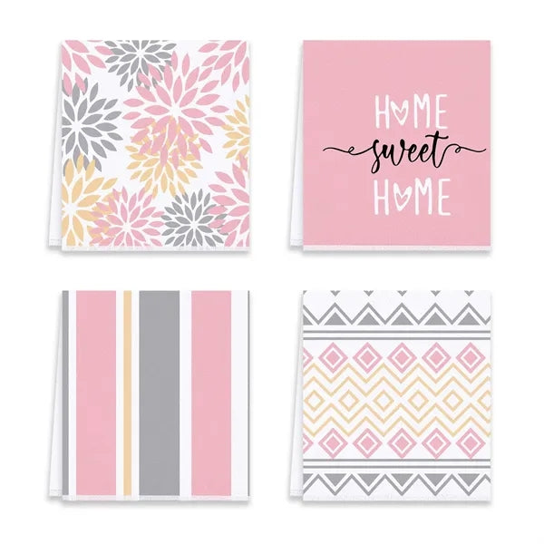 4-Piece Colorful Kitchen Towel