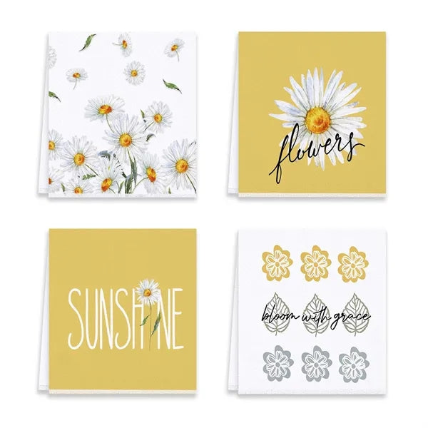 4-Piece Colorful Kitchen Towel