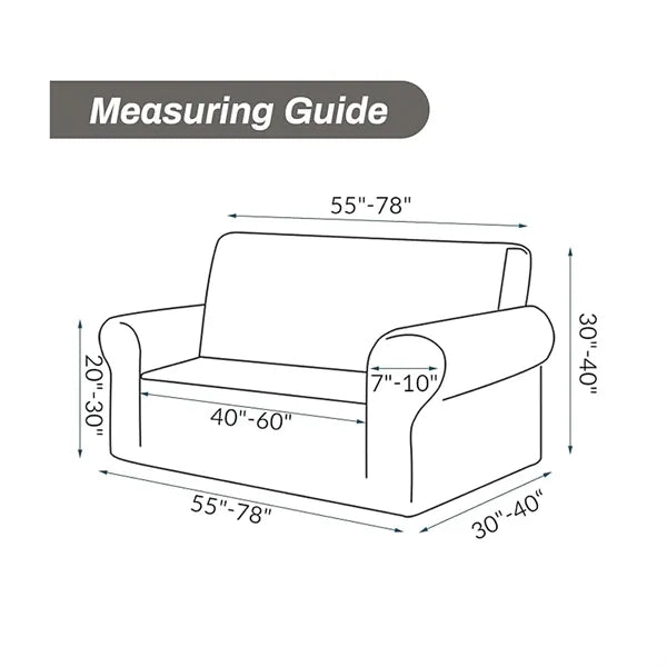 Polyester Stretch Sofa Cover