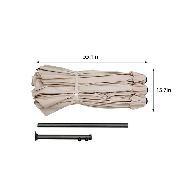 Outdoor Solar Parasol