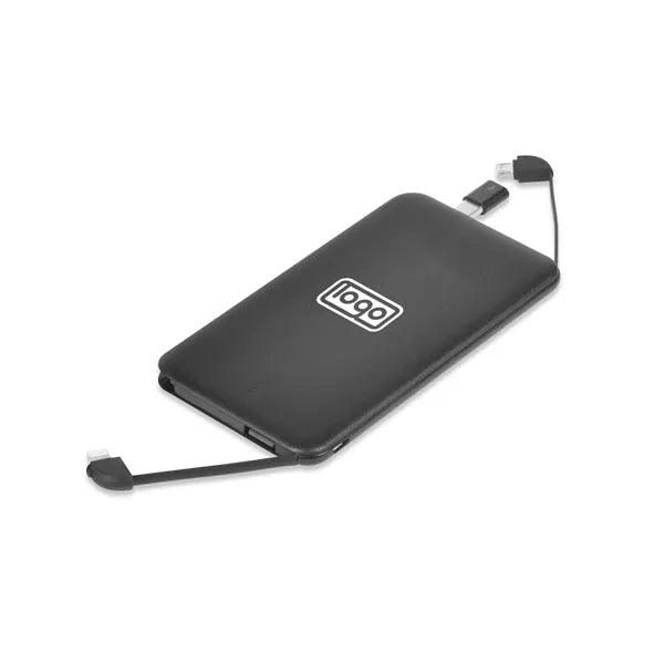 5000mAh Power Bank w/ Charging Cable