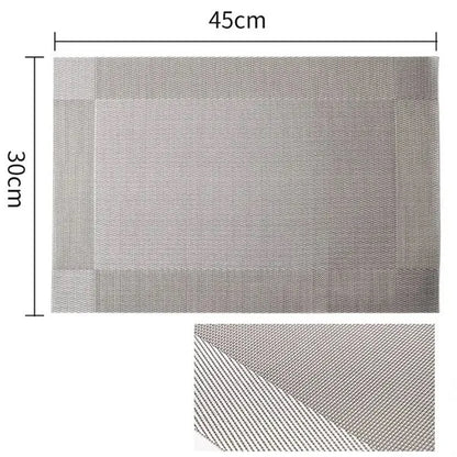 PVC Single Frame Insulated Non-washable Table Mat