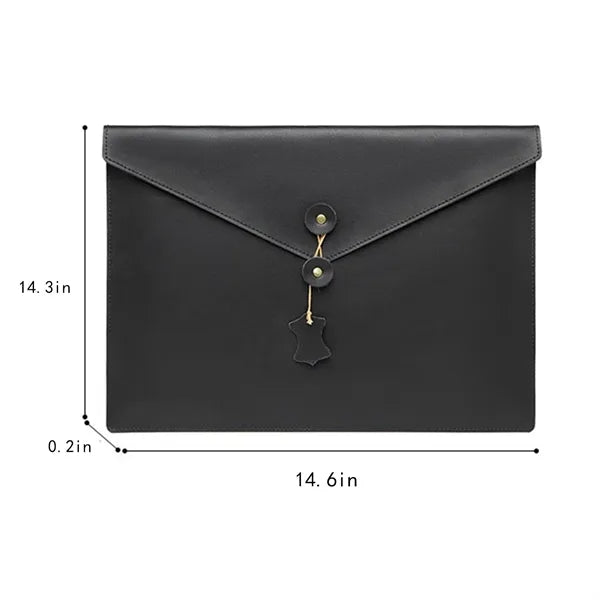 Genuine leather A4 Laptop Bag