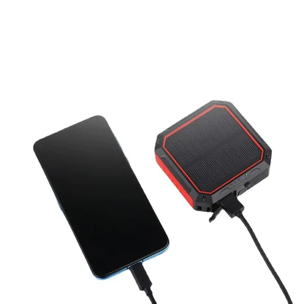 Solar Power Bank Light with Wireless Charger