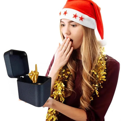 Middle Finger Gag Toy Box