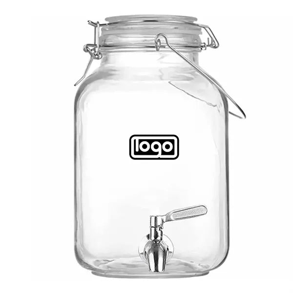 170oz Glass Jar with Tap