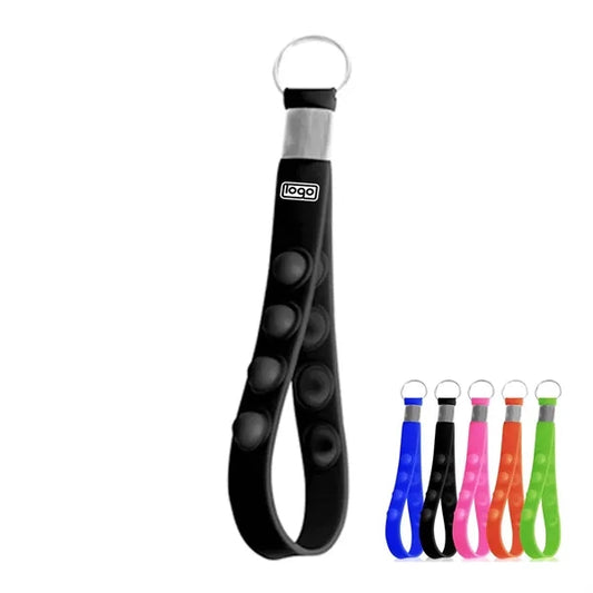 Push Pop Stress Reliever Keychain