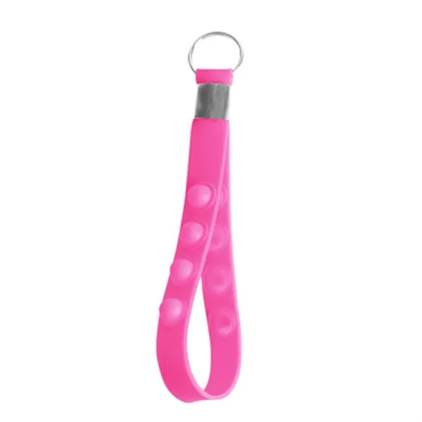 Push Pop Stress Reliever Keychain