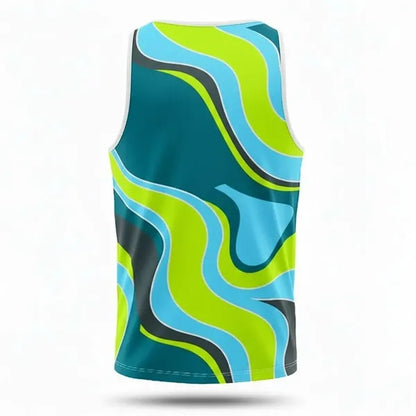 Unisex Mesh Classic Performance Tank Top Full Color
