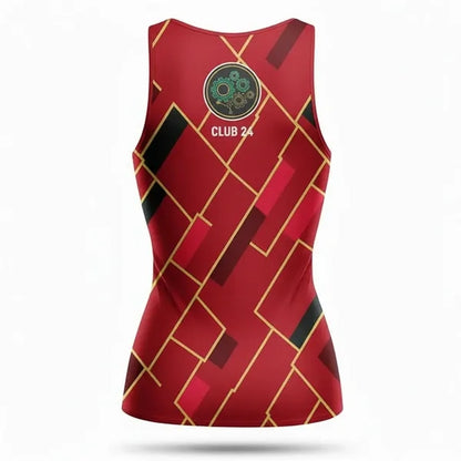 Women's Silk Feel 180G Classic Tank Top Full Color
