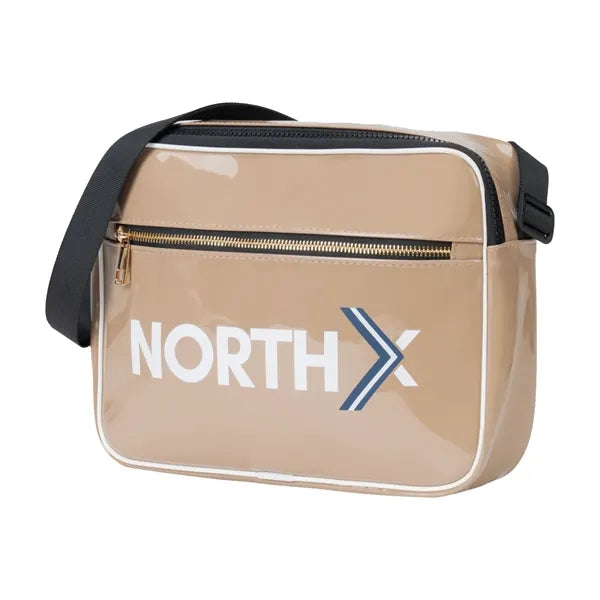 Patent Pleather Retro Shoulder Bag 6.5L