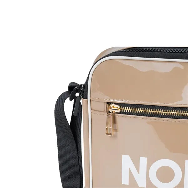 Patent Pleather Retro Shoulder Bag 6.5L