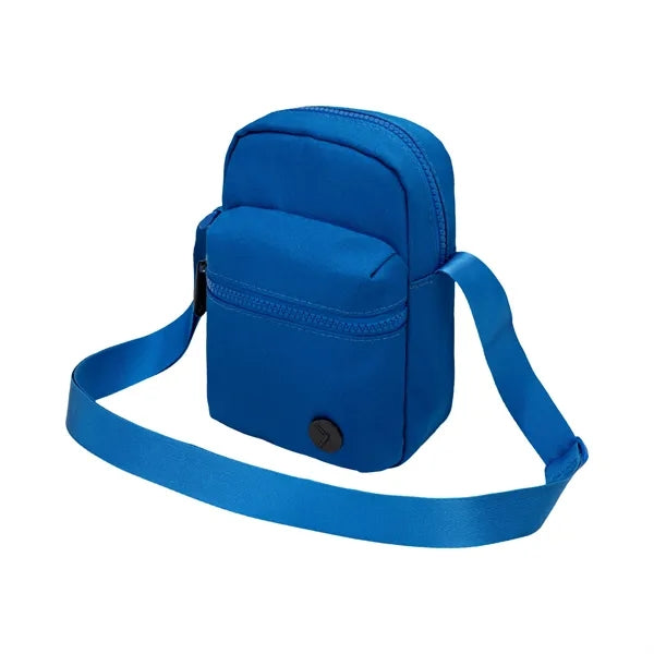 600D RPET Mini Crossbody - 6.5" x 4.75" x 2.5"