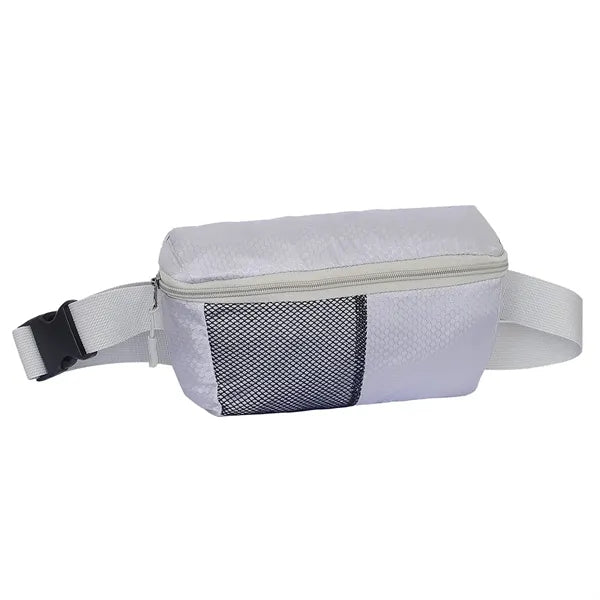 Trapezoid Waist Bag w/ 1 Pocket - Custom Logo 10.75x5.4x2.5