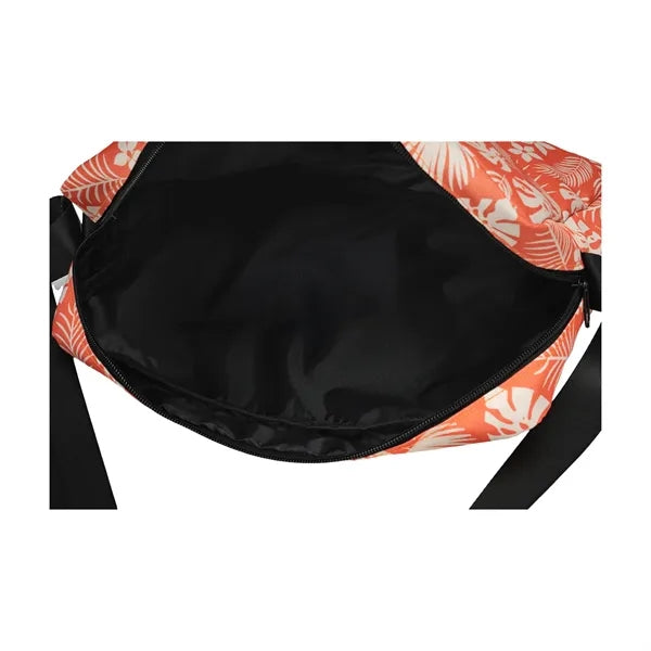 RPET Sublimation 600D Retro Jet Bag 5L