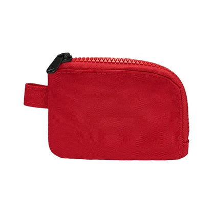 600D RPET Zippered Card Pouch w/ Clip - 4.7" x 3.3"