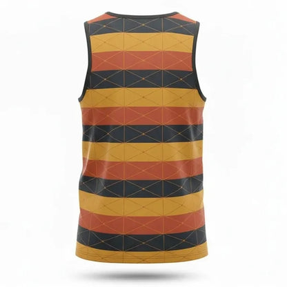Full Color 180G Cotton Feel Jersey Style Tank Top