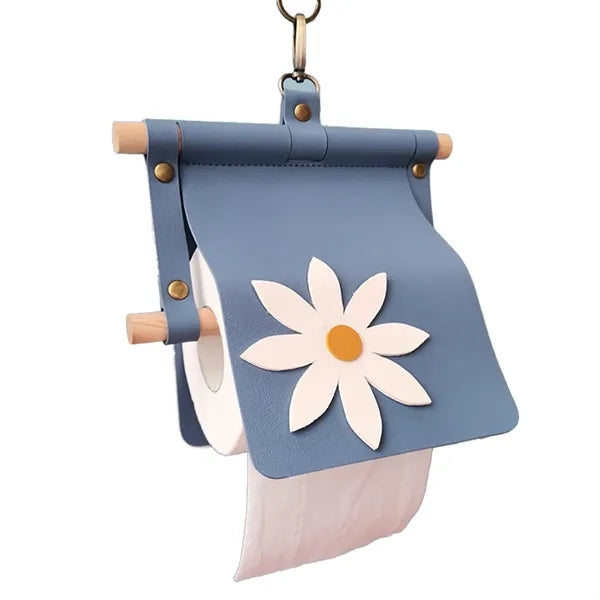PU Leather Paper Towel Holder