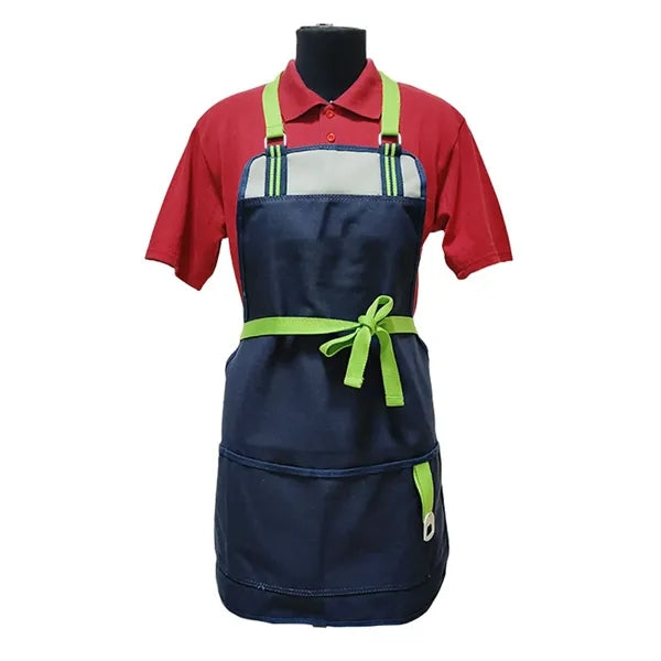 Adjustable Strap Grill Apron w/ Bottle Opener