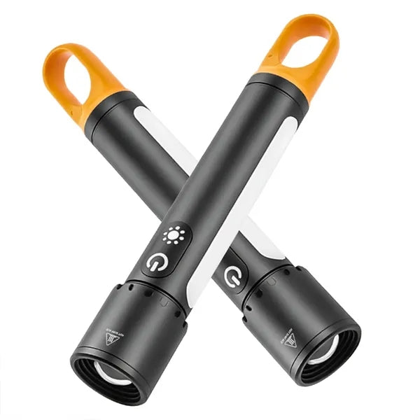 Multi Functional Metal Flashlight