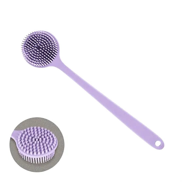 Long Handled Silicone Bath Scrub Brush