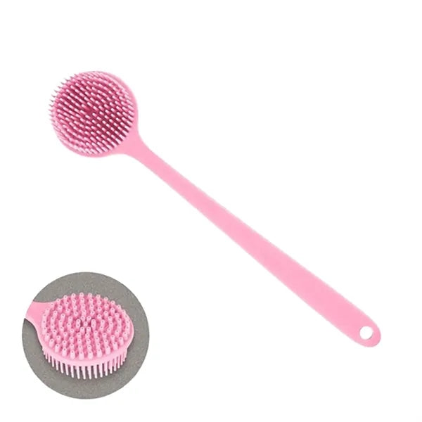 Long Handled Silicone Bath Scrub Brush