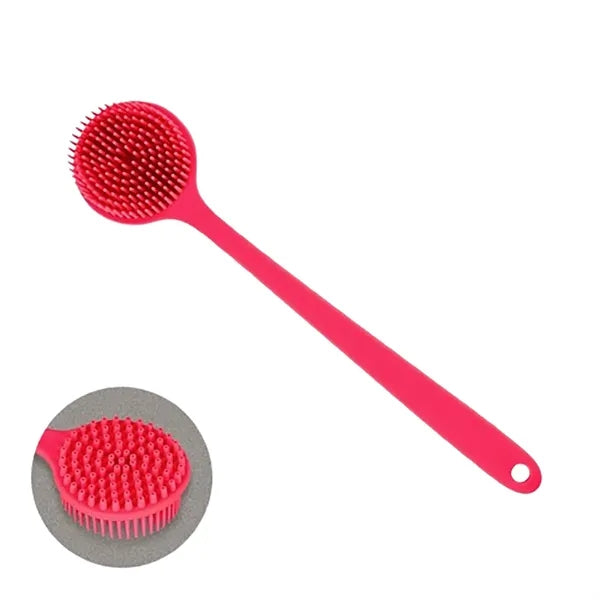 Long Handled Silicone Bath Scrub Brush