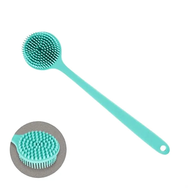 Long Handled Silicone Bath Scrub Brush