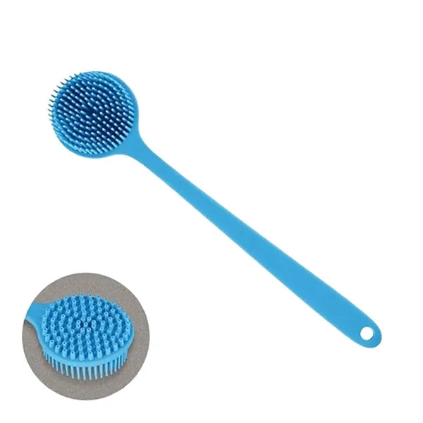 Long Handled Silicone Bath Scrub Brush