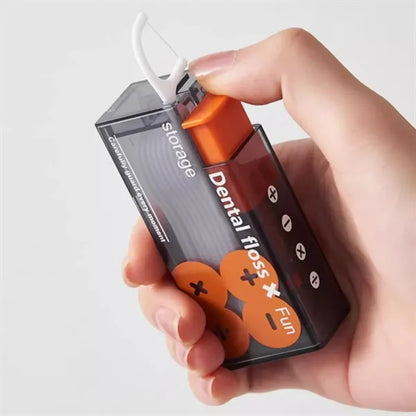 Portable Automatic Dental Floss Smart Storage Case