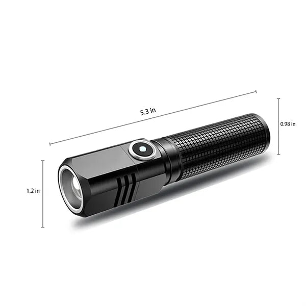 Mini Rechargeable High-Intensity Flashlight
