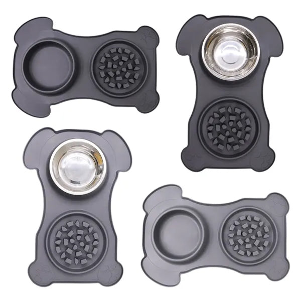 Non Skid Silicone Dog Bowl