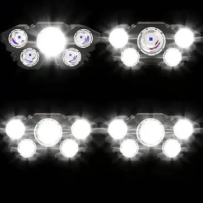 Multifunctional 5LED Headlight