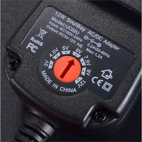 12W Adjustable Power Adapter