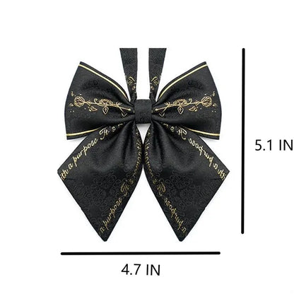 Gothic Rose Bow Tie