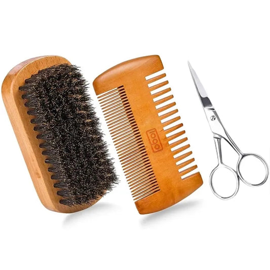4pcs Beard Grooming Kit