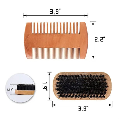 4pcs Beard Grooming Kit