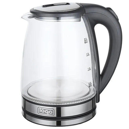 68 OZ LED Glass Stainless Steel Electric Kettle