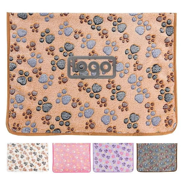 Thickened Flannel Pet Blanket