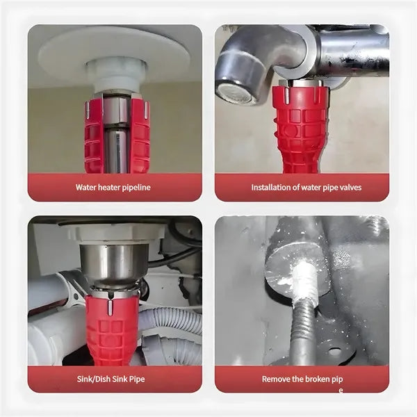 Multifunction Eight in One Plumbing Tool