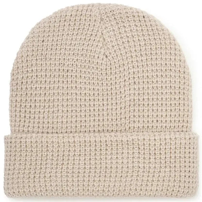 Custom Waffle Cuffed Beanies