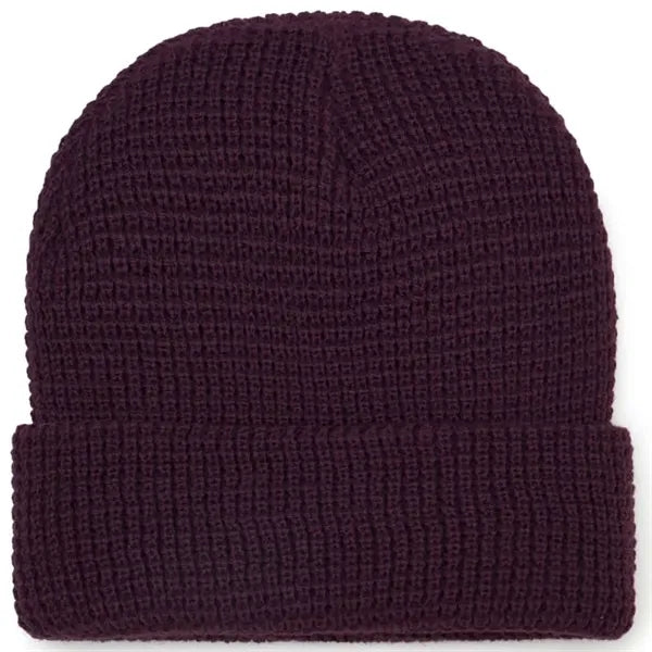 Custom Waffle Cuffed Beanies