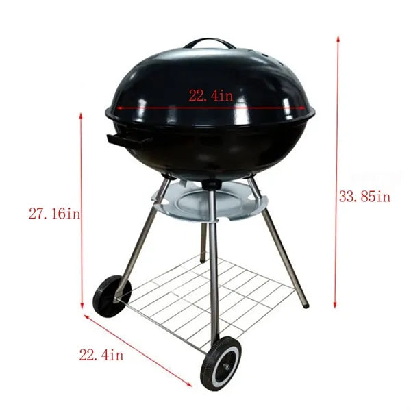 BBQ Kettle Charcoal Grill