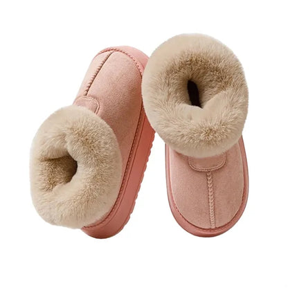 Winter Women Anti Slip Plush Fleece Slipper