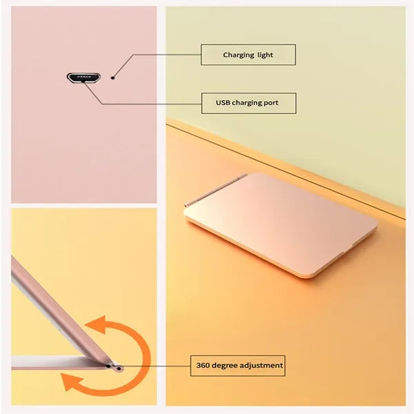 Folding Led Makeup Mirror