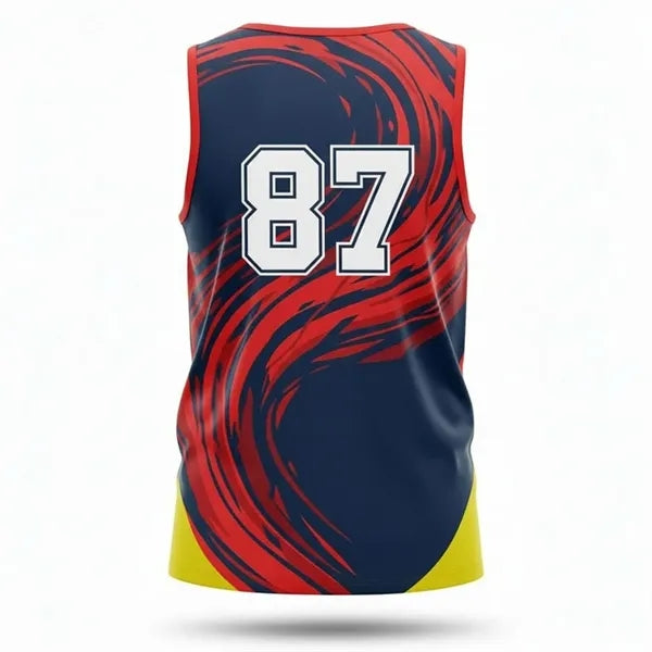 Full Color 180G Jersey Style Unisex Tank Top