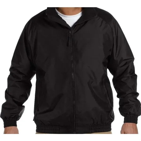 Harriton Fleece-Lined Nylon Jacket