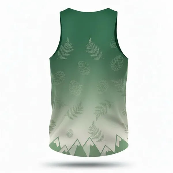 Women's 180G Silk Feel Jersey Style Tank Top SUBLIMATED