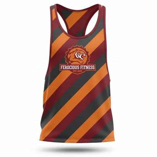Sublimated 180G Lightweight Racerback Tank Top (Unisex)